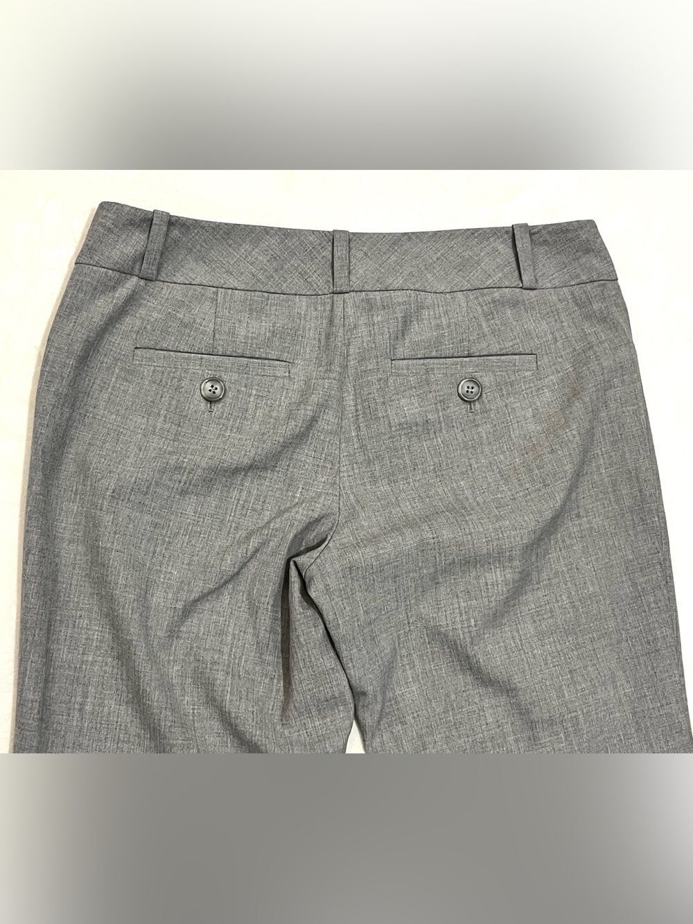The Limited Collection Drew Fit Light Gray Dress Polyester Blend Pants Women’s 4 - Picture 14 of 16